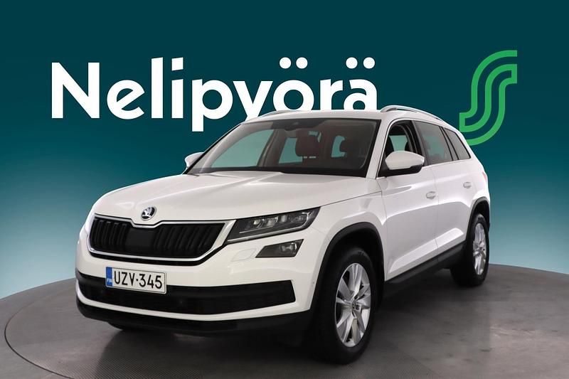 Valkoinen Käytetty 2017 Skoda Kodiaq Style Katumaasturi | 31 900 € (Hieman kallis) - Kuva 1/3