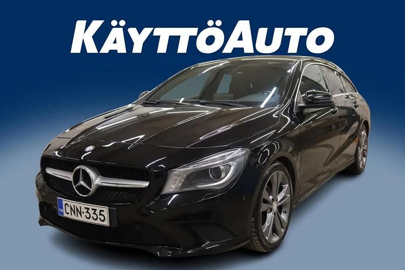 Käytetty Mercedes CLA220 Shooting Brake 177 HP (130 kW) 2016 Musta Farmari