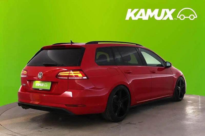 Käytetty VW Golf VII GTD 184 HP (135 kW) 2017 Punainen Farmari