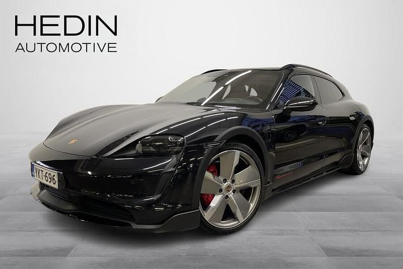 Musta Käytetty 2021 Porsche Taycan Cross Turismo Farmari | 64 800 € (Perustarjous) - Kuva 1/4