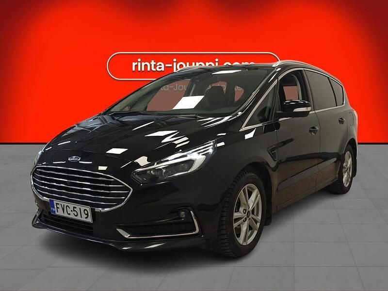 Musta Käytetty 2020 Ford S-MAX Titanium Tila-auto | 28 900 € (Hieman kallis) - Kuva 1/4
