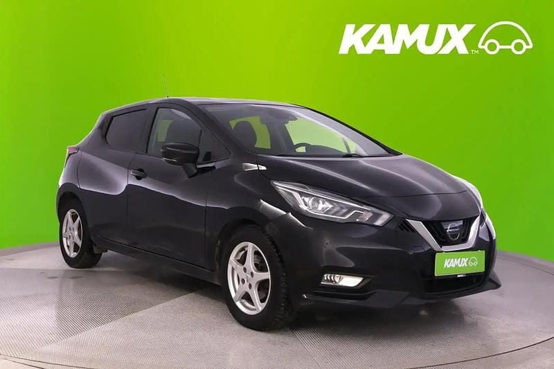 Käytetty Nissan Micra N-Connecta 90 HP (66 kW) 2018 Musta Sedan