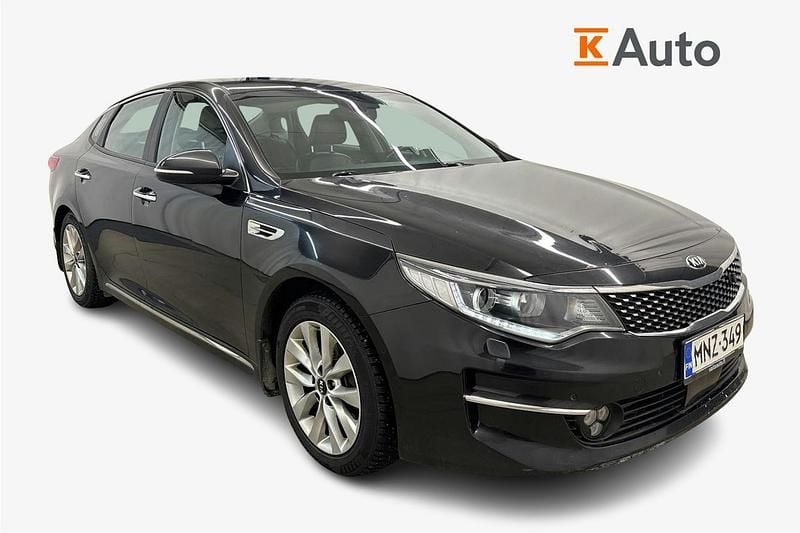 Käytetty Kia Optima Premium 139 HP (102 kW) 2016 Musta Sedan