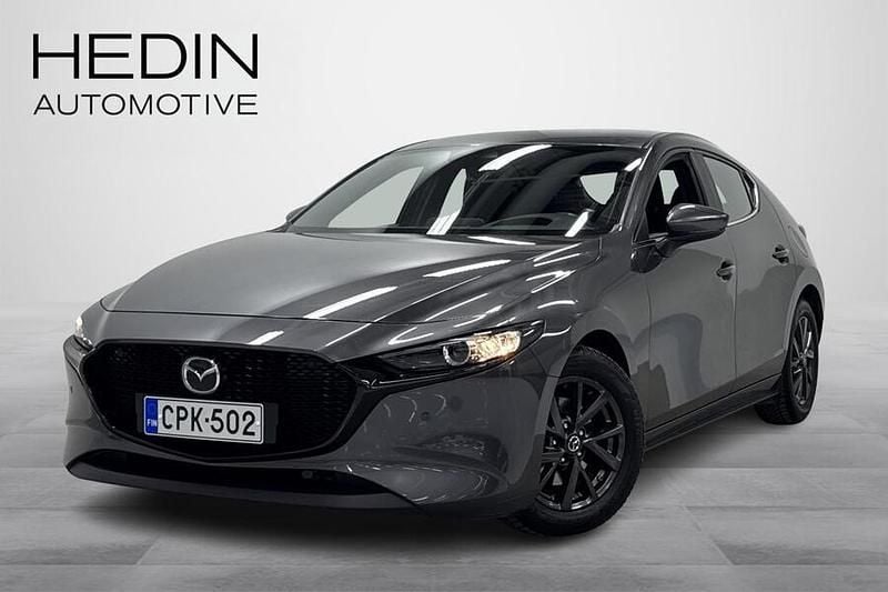 Harmaa Käytetty 2021 Mazda 3 Vision Viistoperä | 21 390 € (Perustarjous) - Kuva 1/3
