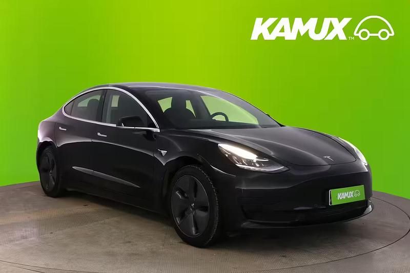 Musta Käytetty 2019 Tesla Model 3 Standard Range Sedan | 16 990 € (Perustarjous) - Kuva 1/4