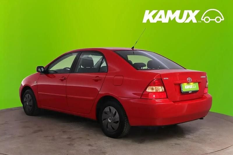 Käytetty Toyota Corolla Terra 97 HP (71 kW) 2003 Punainen Sedan