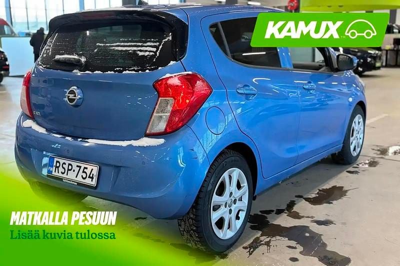 Käytetty Opel Karl Enjoy 75 HP (55 kW) 2017 Sininen Viistoperä