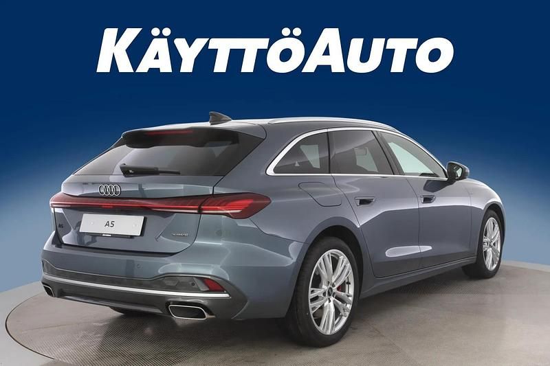 Uusi Audi A5 Advanced 299 HP (219 kW) 2025 Horizonsininen met. Coupe - kaksiovinen