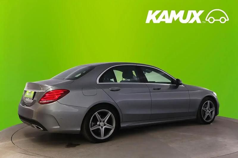 Käytetty Mercedes C220 Business 170 HP (125 kW) 2016 Hopea / harmaa Sedan