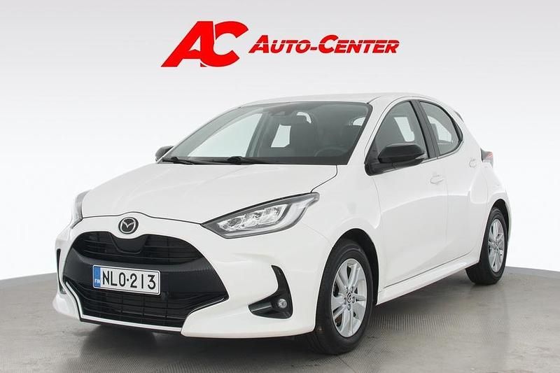 Valkoinen Käytetty 2022 Mazda 2 Comfort Viistoperä | 19 990 € (Perustarjous) - Kuva 1/4