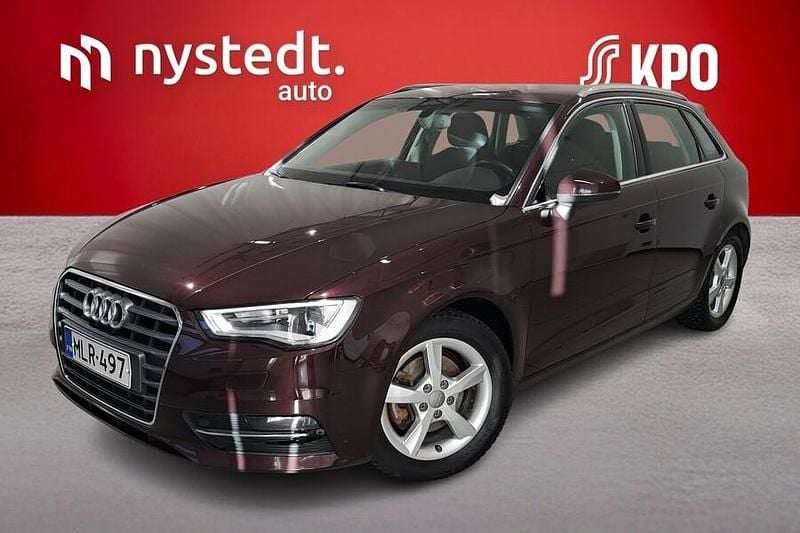 Punainen Käytetty 2014 Audi A3 Sportback Business Viistoperä | 8 850 € (Perustarjous) - Kuva 1/4