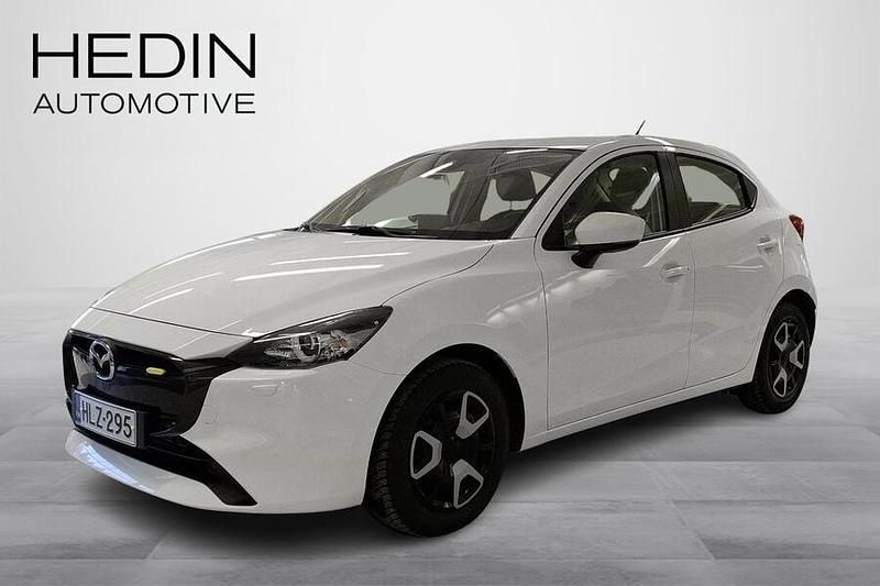 Valkoinen Käytetty 2024 Mazda 2 Center-Line Viistoperä | 18 490 € (Perustarjous) - Kuva 1/3