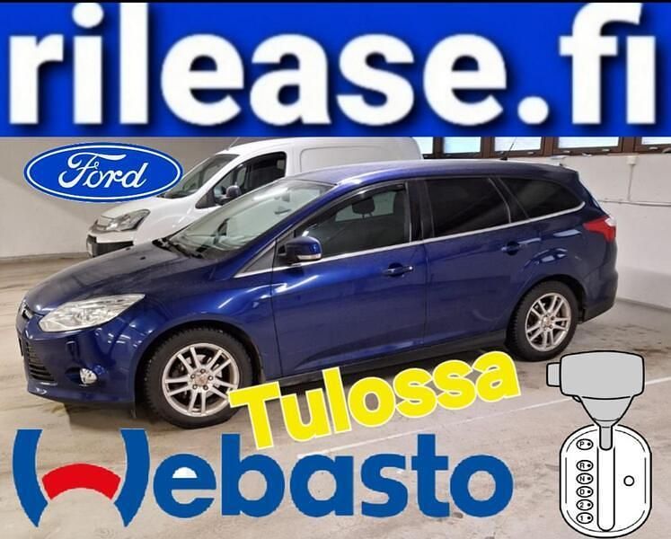 Käytetty Ford Focus Titanium 125 HP (91 kW) 2014 Sininen Farmari