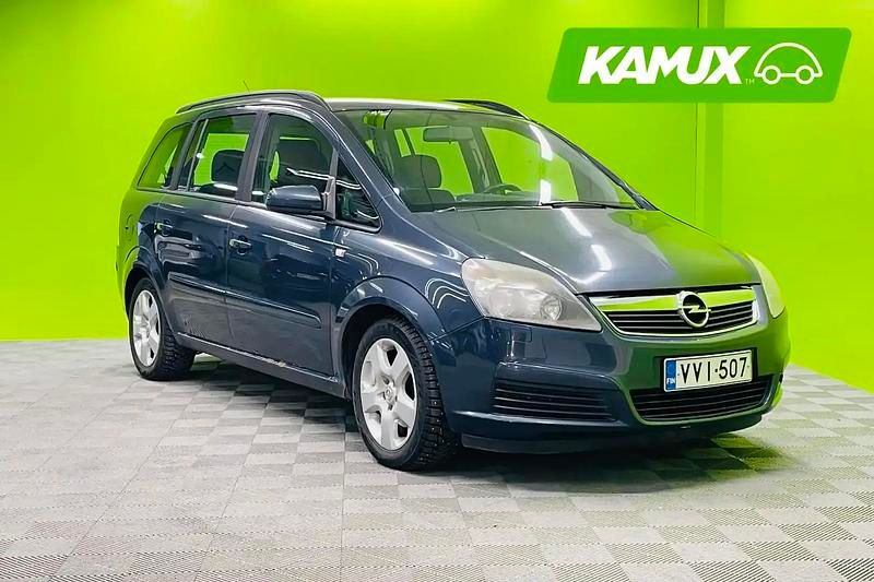Hopea / harmaa Käytetty 2007 Opel Zafira Tila-auto | 2 990 € - Kuva 1/4