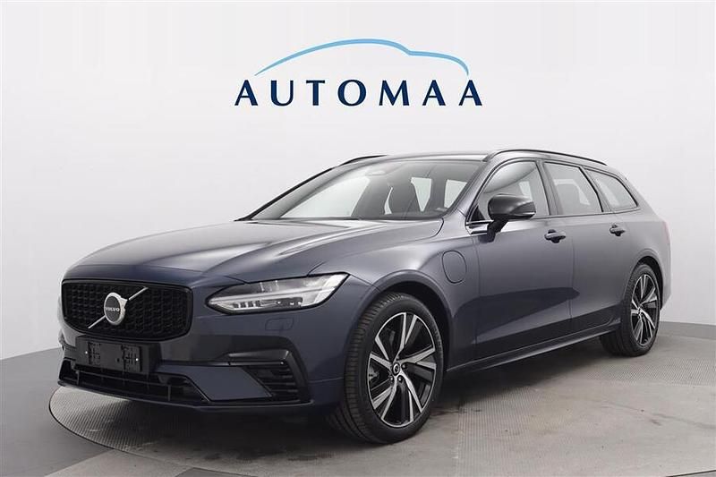 Sininen Käytetty 2023 Volvo V90 Plus Farmari | 59 900 € - Kuva 1/3