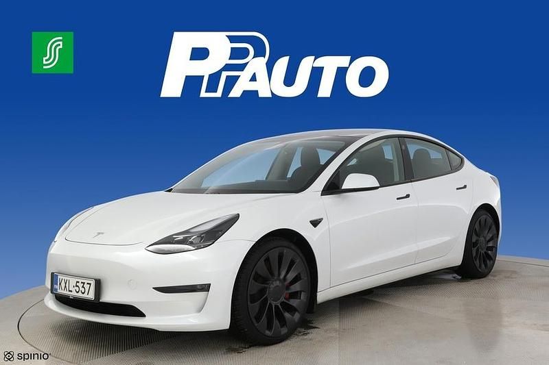 Käytetty 2021 Tesla Model 3 Performance Sedan | 33 890 € (Perustarjous) - Kuva 1/4