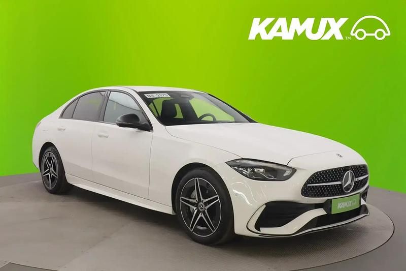 Valkoinen Käytetty 2024 Mercedes C300e AMG line Sedan | 50 900 € (Perustarjous) - Kuva 1/4