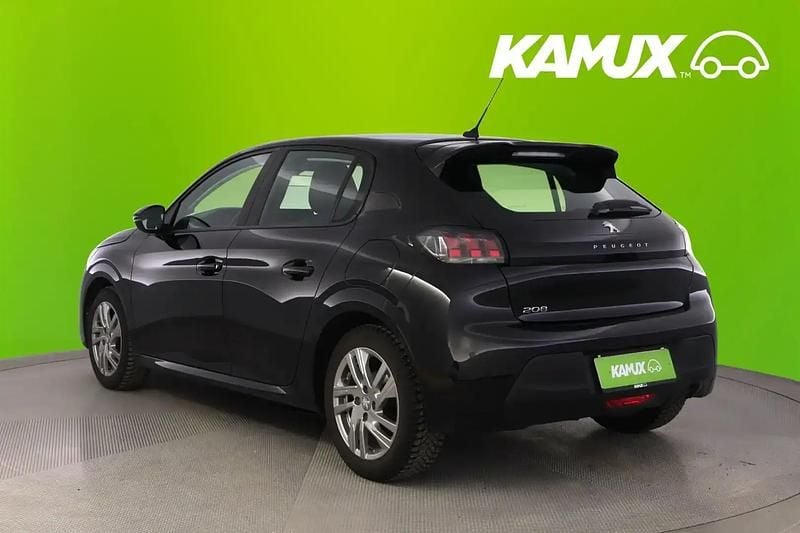 Käytetty Peugeot 208 Active 101 HP (74 kW) 2022 Musta Viistoperä