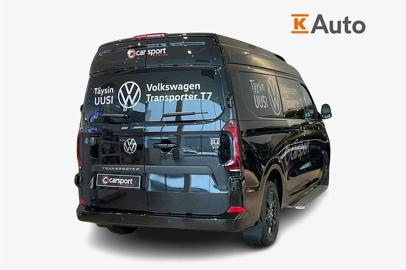 Uusi VW Transporter 168 HP (123 kW) 2026 Musta Van