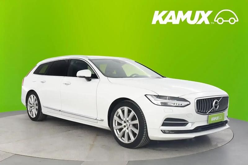 Valkoinen Käytetty 2018 Volvo V90 Business Edition Farmari | 24 990 € (Perustarjous) - Kuva 1/4