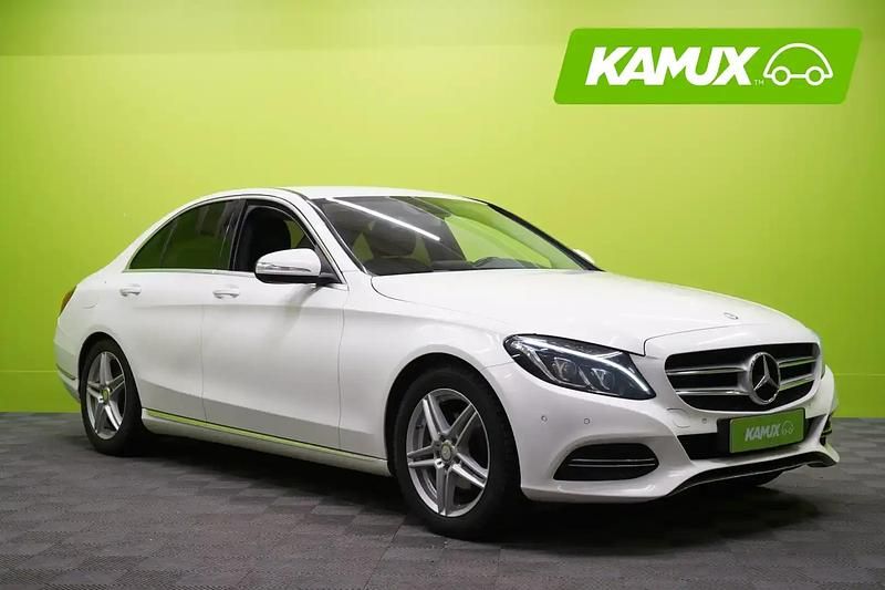 Valkoinen Käytetty 2015 Mercedes C220 Business Sedan | 13 800 € (Perustarjous) - Kuva 1/4