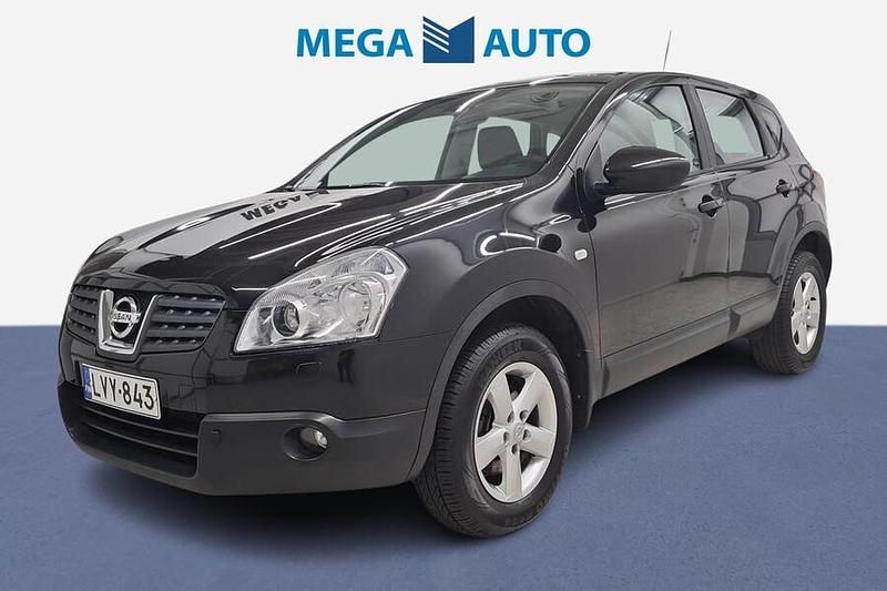 Musta Käytetty 2008 Nissan Qashqai Acenta Katumaasturi | 7 390 € (Hieman kallis) - Kuva 1/4
