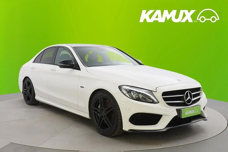 Valkoinen Käytetty 2018 Mercedes C350e Business Sedan | 19 800 € (Perustarjous) - Kuva 1/4