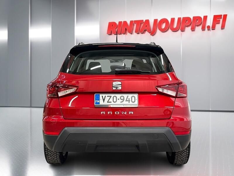 Käytetty Seat Arona Style 116 HP (85 kW) 2018 Punainen Katumaasturi