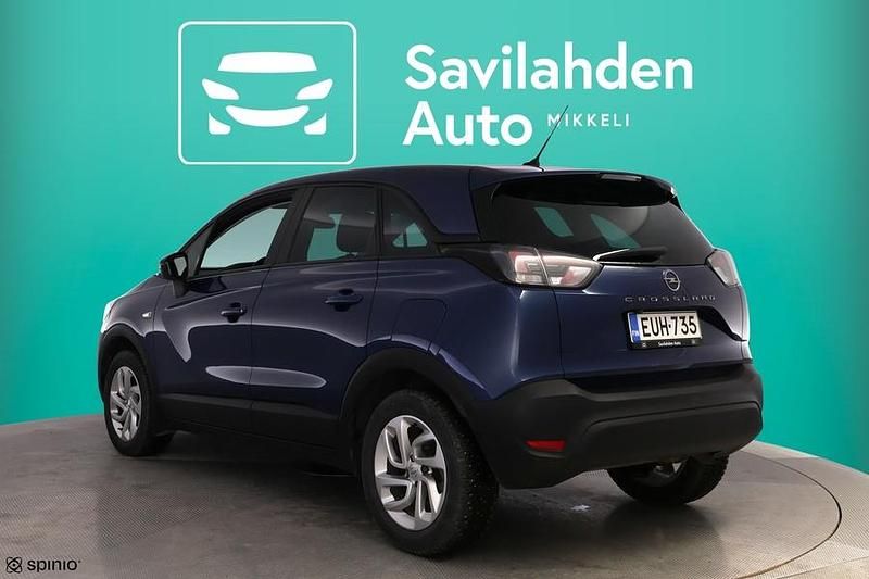 Käytetty Opel Crossland Comfort 110 HP (80 kW) 2022 Sininen Katumaasturi