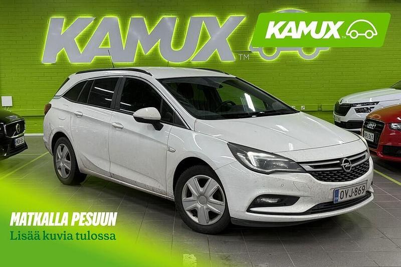 Valkoinen Käytetty 2016 Opel Astra Enjoy Farmari | 7 900 € (Perustarjous) - Kuva 1/3