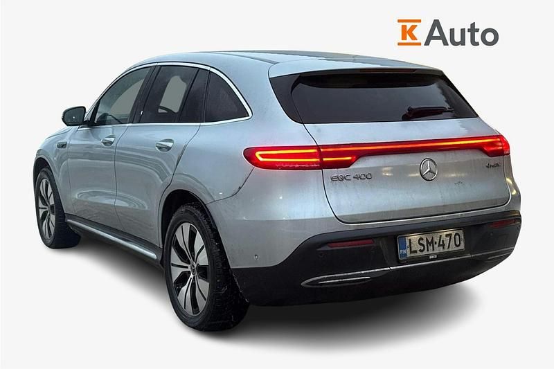 Käytetty Mercedes EQC400 300 kW (408 HP) 2020 Hopea Katumaasturi
