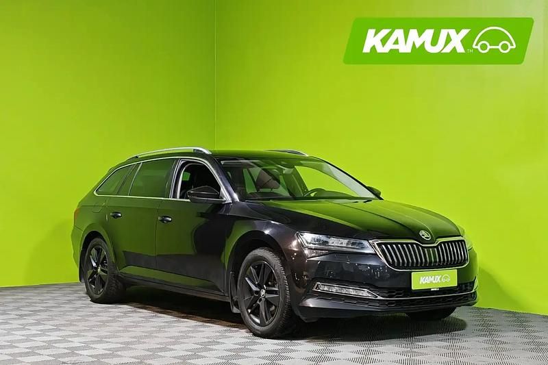 Musta Käytetty 2022 Skoda Superb Style Farmari | 19 890 € (Kallis) - Kuva 1/4