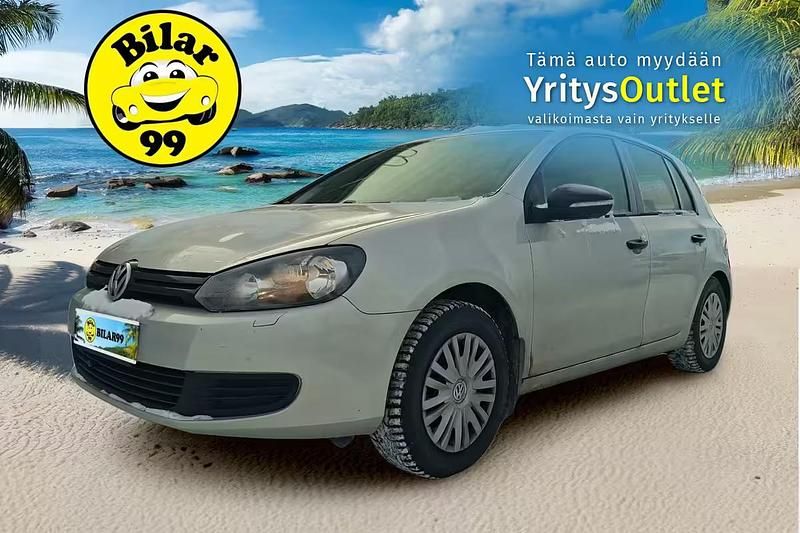 Käytetty VW Golf VI Highline 166 HP (122 kW) 2010 Musta Viistoperä