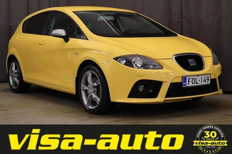 Käytetty Seat Leon FR 200 HP (147 kW) 2008 Keltainen Viistoperä