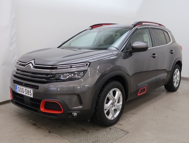 Harmaa Käytetty 2020 Citroën C5 Aircross Shine Katumaasturi | 18 890 € - Kuva 1/3