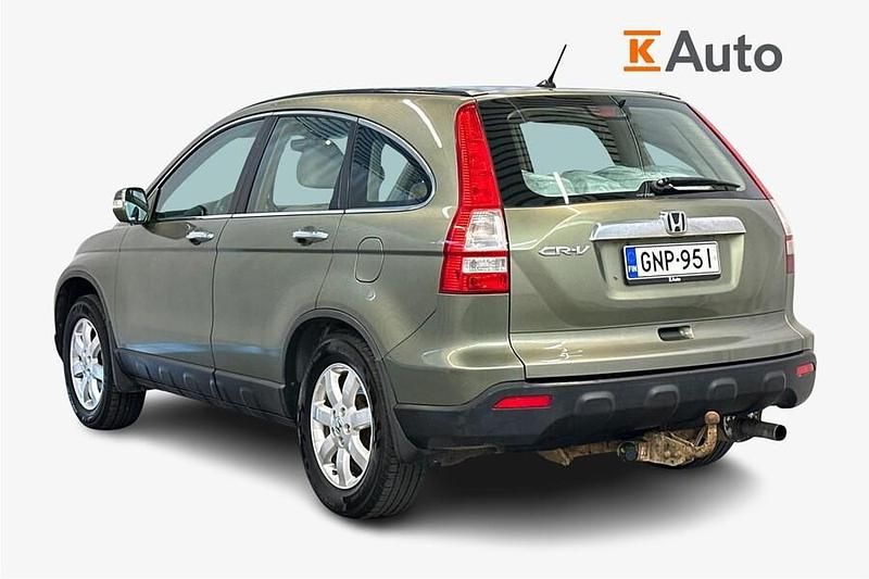 Käytetty Honda CR-V 150 HP (110 kW) 2007 Vihreä Katumaasturi