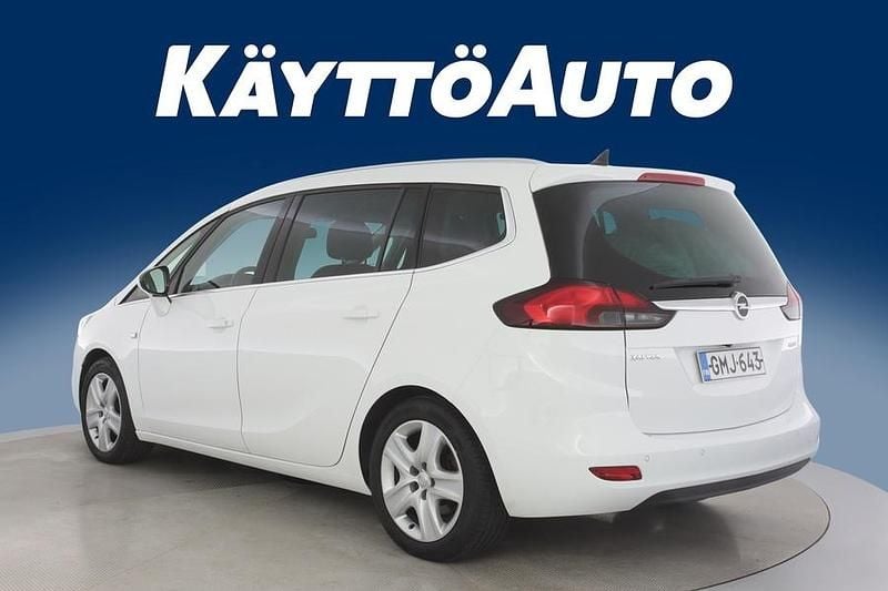 Käytetty Opel Zafira Enjoy 140 HP (102 kW) 2017 Valkoinen Tila-auto