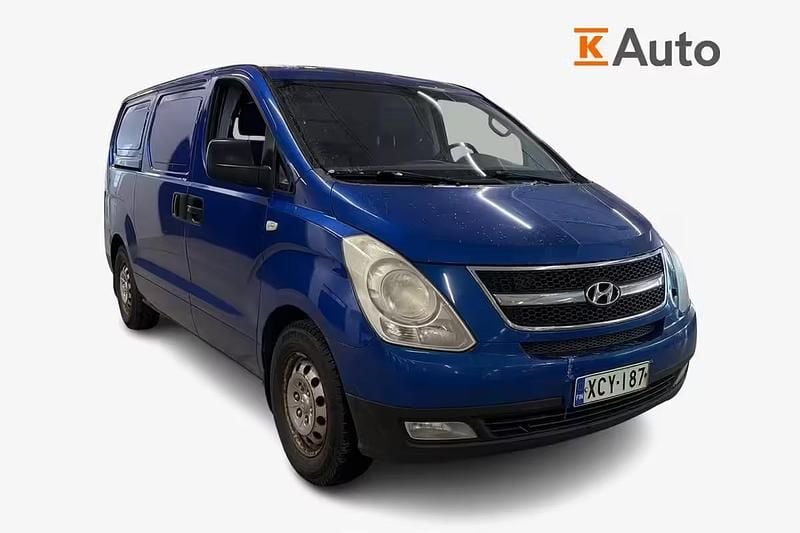 Käytetty Hyundai H-1 GLS 170 HP (125 kW) 2010 Sininen Tila-auto