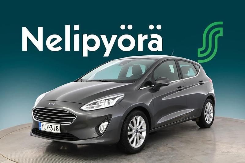 Käytetty Ford Fiesta Titanium 101 HP (74 kW) 2018 Harmaa Viistoperä