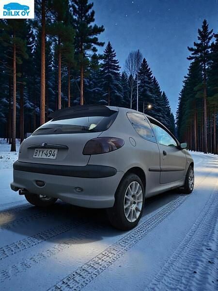 Käytetty Peugeot 206 109 HP (80 kW) 2001 Viistoperä