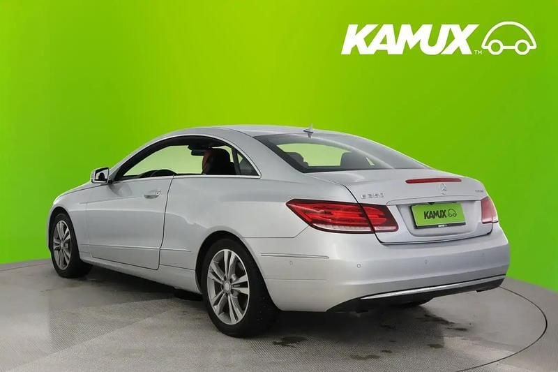Käytetty Mercedes E350 258 HP (189 kW) 2014 Hopea / harmaa Coupe - kaksiovinen
