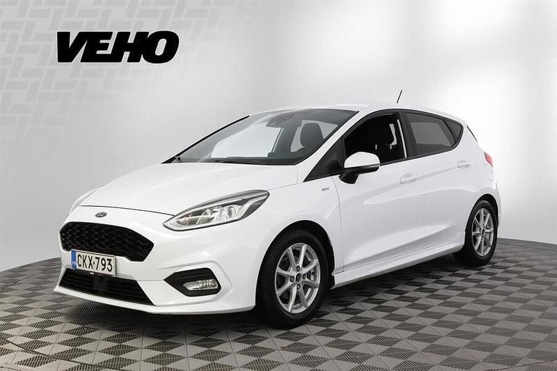 Valkoinen Käytetty 2017 Ford Fiesta ST-Line Viistoperä | 8 800 € (Perustarjous) - Kuva 1/4