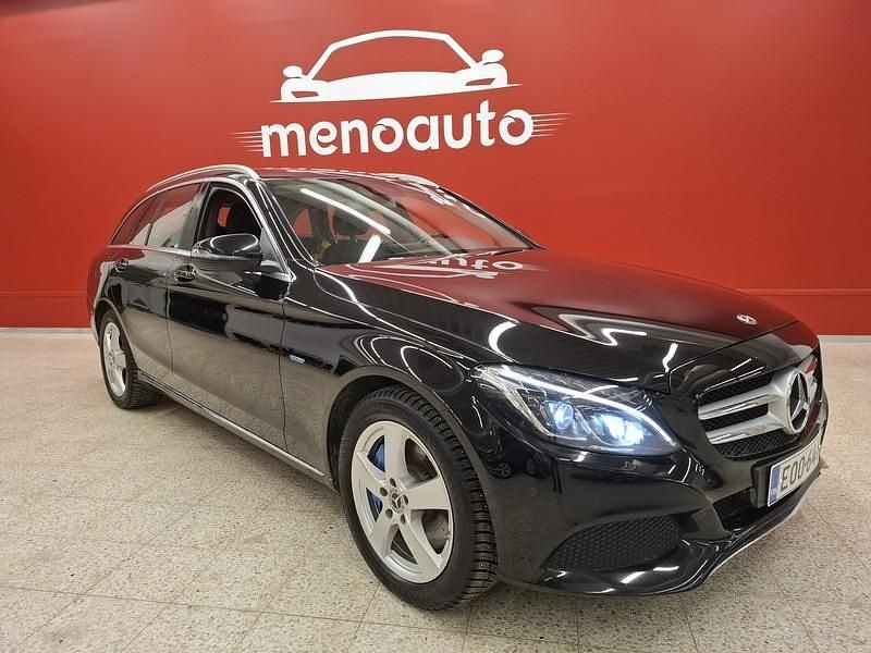 Musta Käytetty 2017 Mercedes C350e Business Farmari | 17 950 € (Perustarjous) - Kuva 1/4