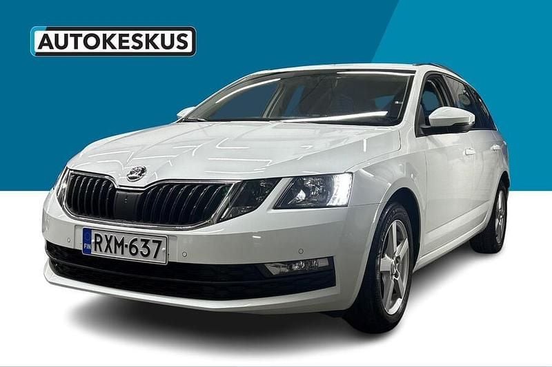 Valkoinen Käytetty 2017 Skoda Octavia Ambition Farmari | 15 490 € (Supertarjous) - Kuva 1/3