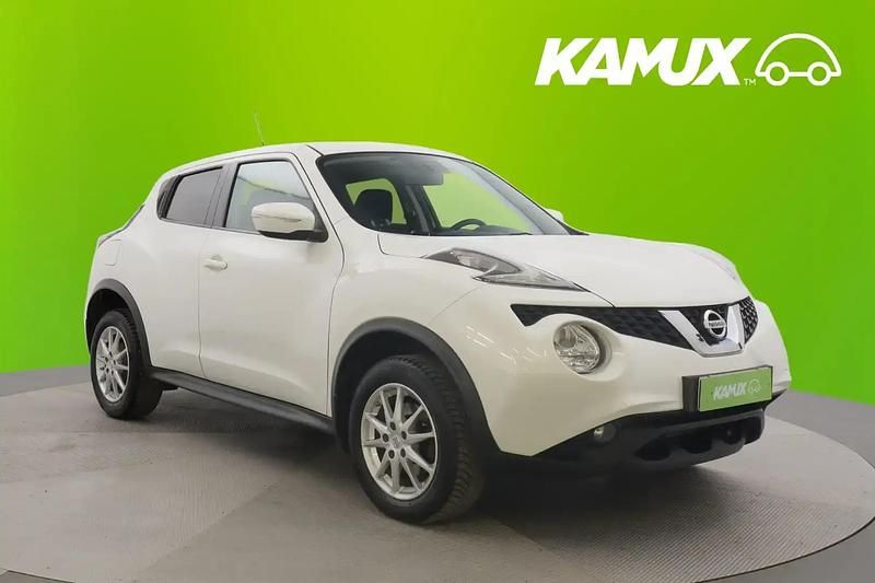 Valkoinen Käytetty 2017 Nissan Juke Acenta Katumaasturi | 7 880 € (Hyvä tarjous) - Kuva 1/4