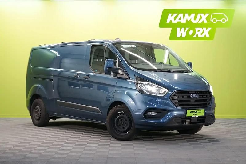 Blue metallic Käytetty 2020 Ford Transit Custom Trend Van | 19 300 € (Supertarjous) - Kuva 1/4