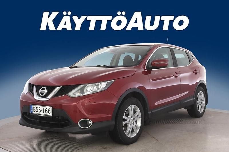 Punainen Käytetty 2015 Nissan Qashqai Acenta Katumaasturi | 9 490 € (Perustarjous) - Kuva 1/4