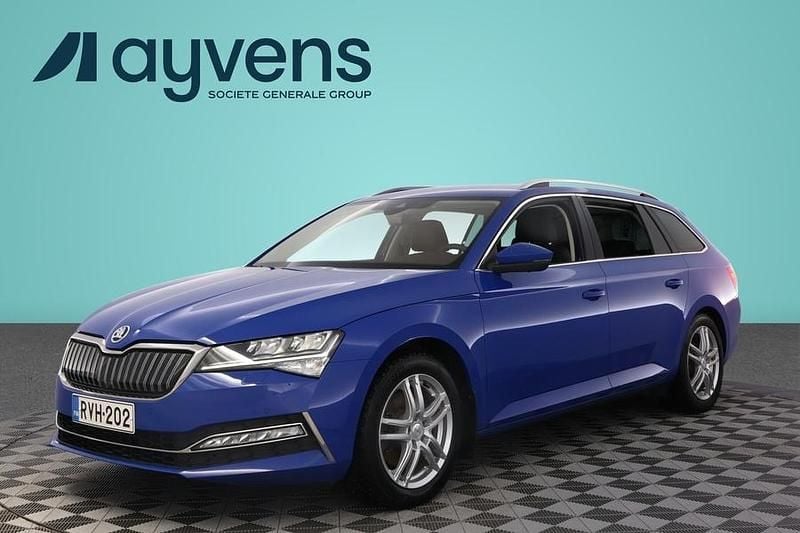 Sininen Käytetty 2023 Skoda Superb Business Line Farmari | 28 900 € (Perustarjous) - Kuva 1/4
