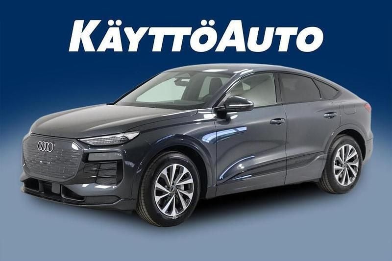 Uusi Audi Q6 e-tron Advanced 285 kW (388 HP) 2025 Manhattan harmaa met Katumaasturi