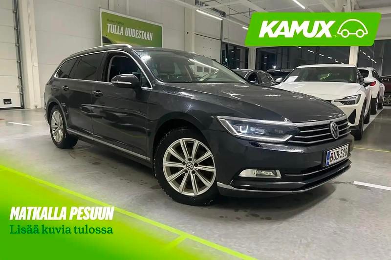Hopea / harmaa Käytetty 2017 VW Passat Highline Farmari | 8 490 € (Perustarjous) - Kuva 1/4